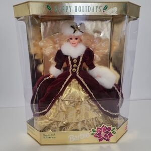 Barbie 1996 Happy Holidays Special Edition Never been opened! Excellent conditio
